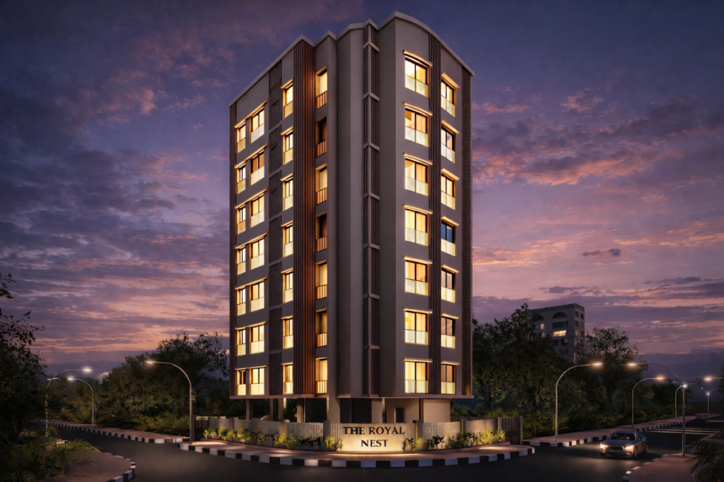 The Royal Nest Night View